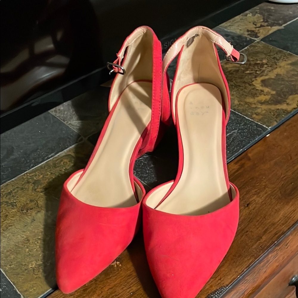 Elegant Red Women's Shoes